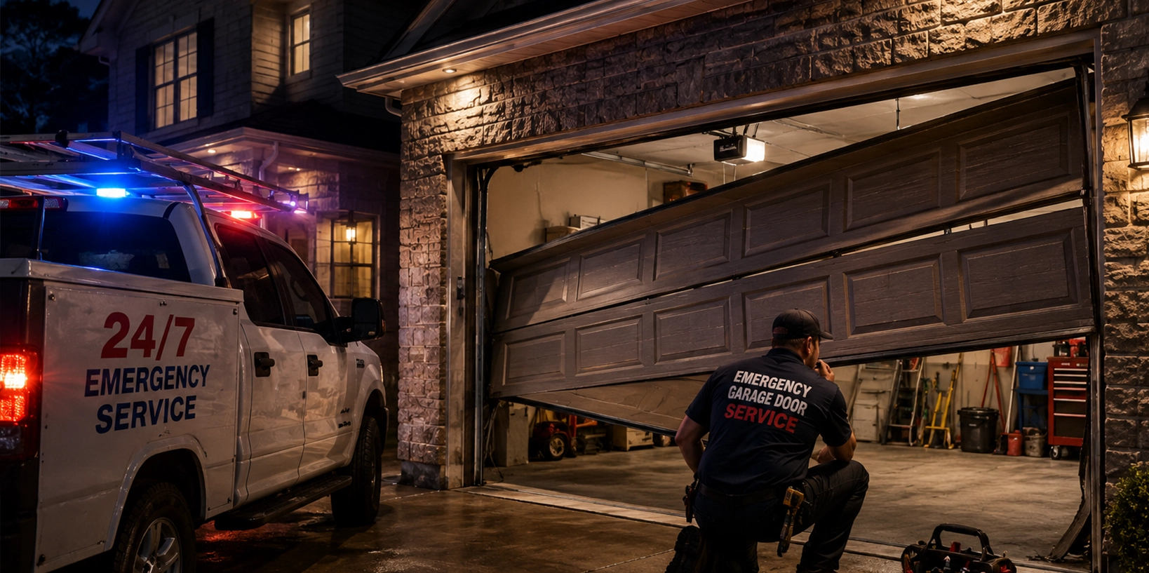Professional Garage Door Repair Technician