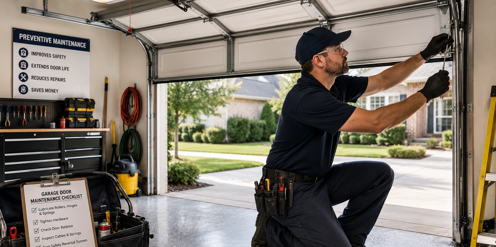 Professional Garage Door Repair Technician