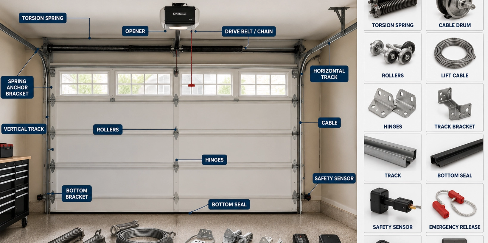 Professional Garage Door Repair Technician